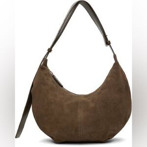 Nothing Written Olive Suede Bag